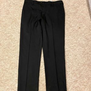 HAGAR H26 SIZE 32 X 32 MEN'S BLACK DRESS PANTS